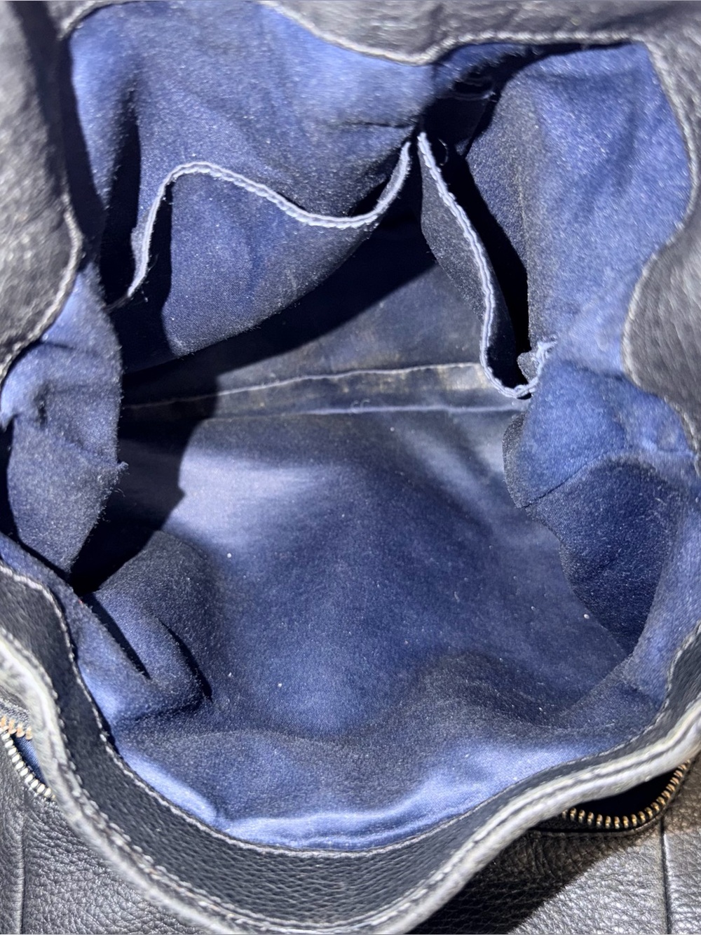 Coach Madison Phoebe 2013” Black Pebbled Leather Hobo Shoulder Bag #26224 - Picture 14 of 16